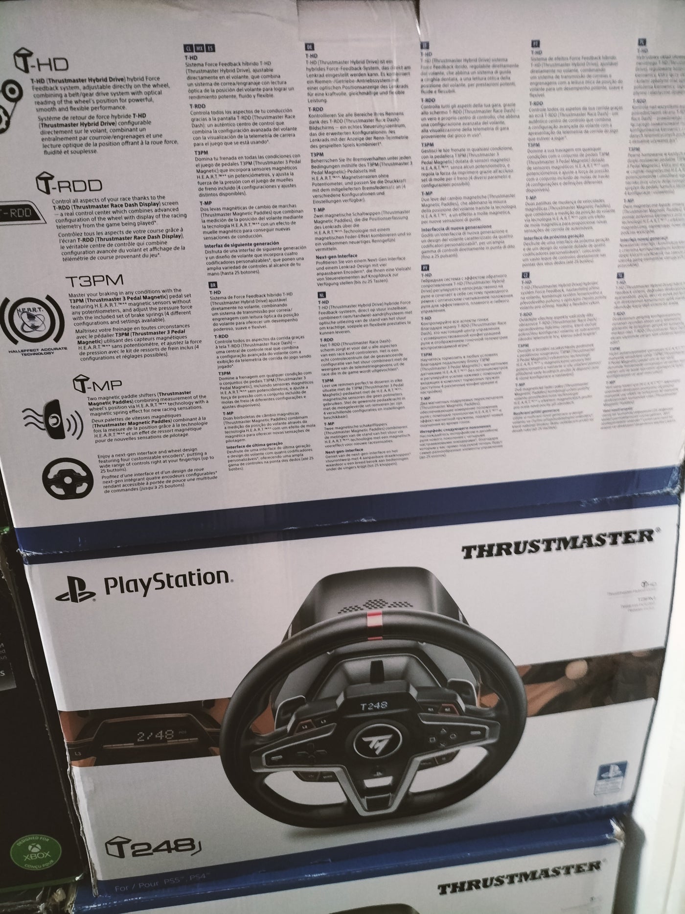 Thrustmaster T248 PlayStation Steering Wheel &amp; Pedal Combo – Ultimate Racing Experience